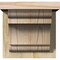 Ekena Millwork New Brighton Rough Sawn Corbel w/Backplate, Douglas Fir, 8"W x 8"D x 8"H COR08X08X08NEB01RDF - alternate 4